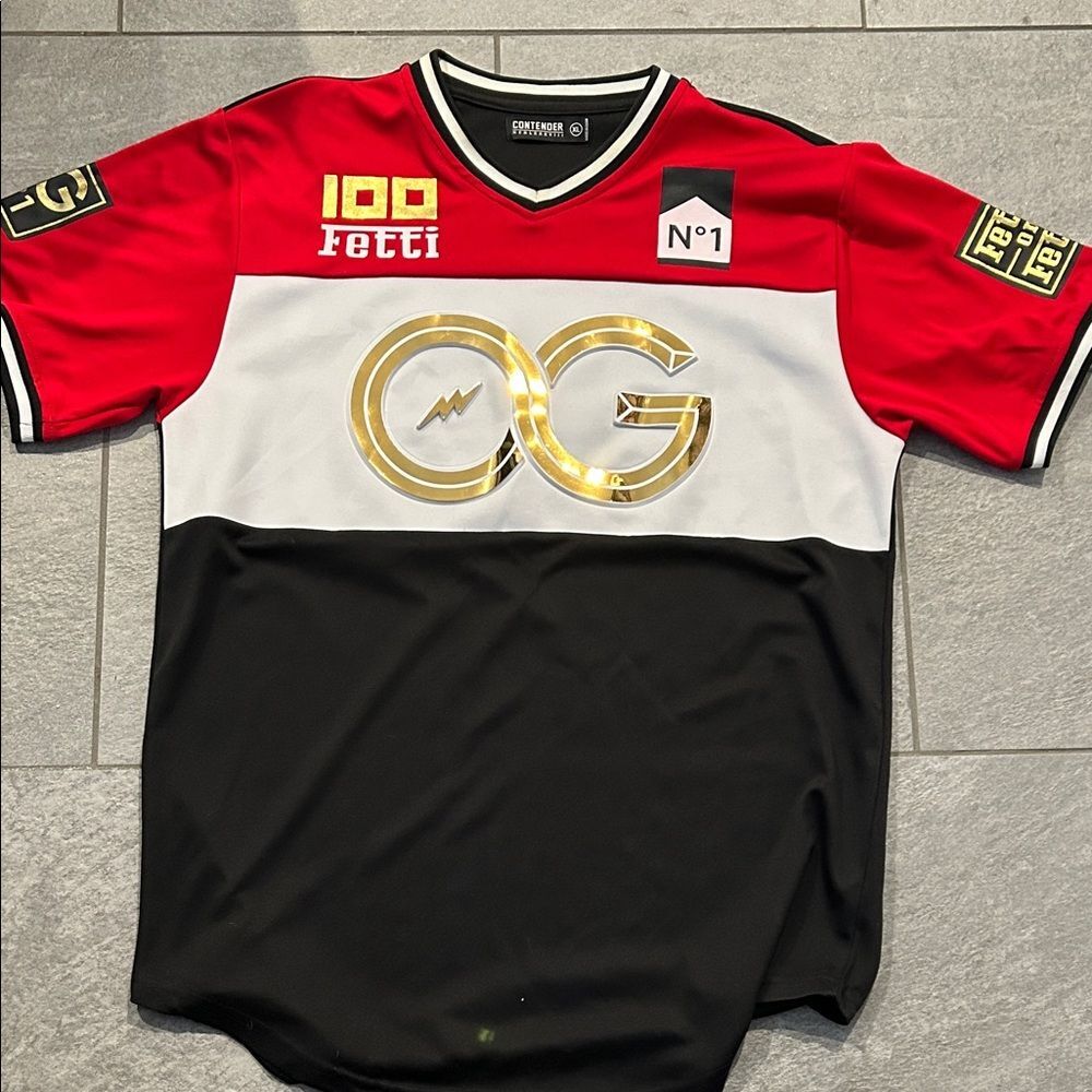OG Red and Black Men's Jersey